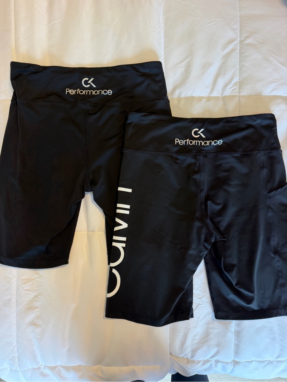 Calvin Klein Bike Shorts - Set of 2 - Picture 2 of 3
